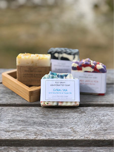 Products: The Ultimate gift set with a wooden soap dish Eco Savvy