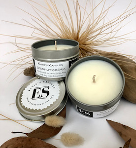 Products: Eco Savvy Soy Candle - Coconut Cream Eco Savvy