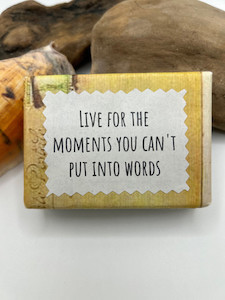 Products: Live for the moments. Eco Savvy