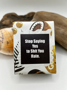 Products: Stop saying yes to shit you hate. Eco Savvy