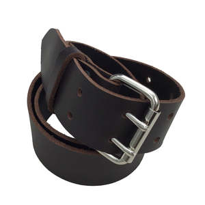 Outdoors Canvas: Leather Tradesman Belt – Heavy Duty – NZ Made – Work Belt