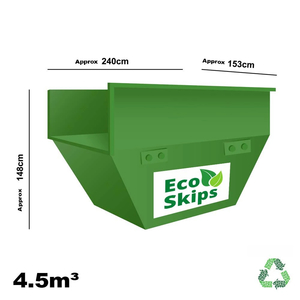 Skips: Green Waste Large skip bin- 4.5m³