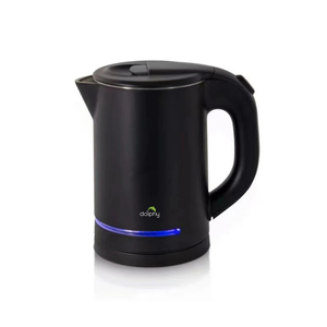0.8L SS Electric Kettle Matt Black With Light Design - Eco Soft