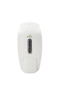 Products: Plaza Manual Soap-Sanitiser Dispenser 800ML- White - Eco Soft