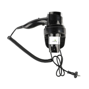 Black ABS 1600W Hair Dryer - Eco Soft