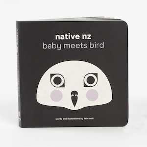 Baby Book : NZ Native Baby Meets Bird