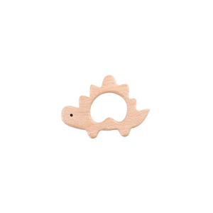 Baby Soothers: Wooden Teether/Playgym Toy : Stegosaurus