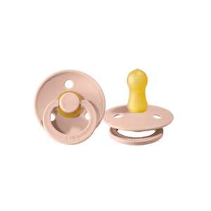 Pacifier Soothers: BIBS Pacifier 2Pk Size 3 : Blush