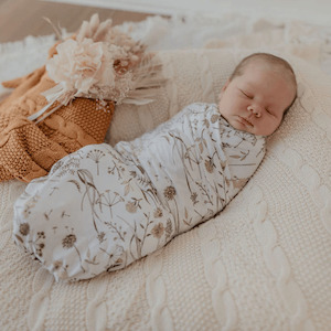 Jersey Wrap : Wild Meadow Neutral