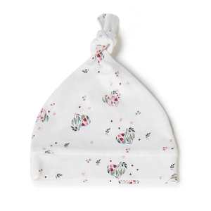 Snuggle Hunny Kids Beanies: Organic Knotted Beanie : Heart