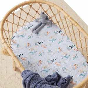 Bassinet/Change Sheet : Whale