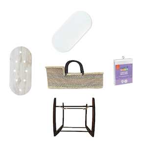 African Moses Changing Baskets: Bundle | Co-Sleeper Moses Basket with Liner - Tani (25% off)