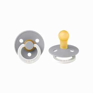 BIBS Pacifier 2 Pk Night Glow Size 1 : Cloud
