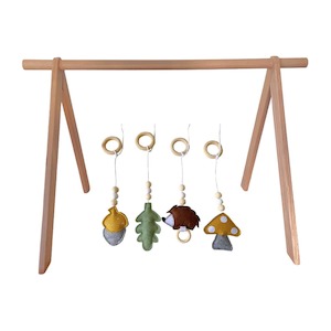 Playgym Bundle with Felted Toy Set : Hedgehog