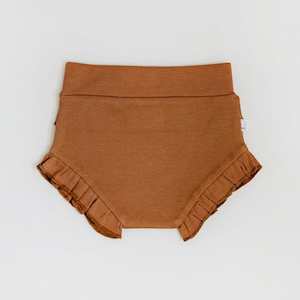 Organic High Waist Bloomers : Chestnut