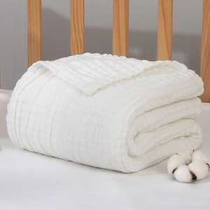 Muslin Blankets: Bassinet Muslin Blanket : Off White