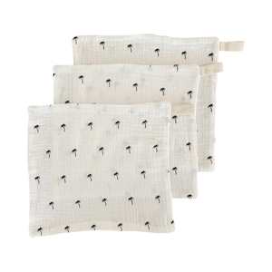 Muslin Cloths 3pk: Palm Springs