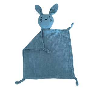 Muslin Comforter Bunny : Denim