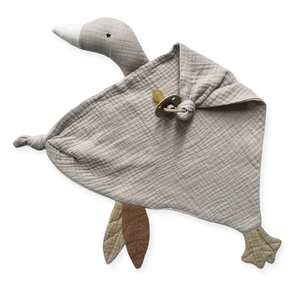 All: Muslin Goose Comforter : Grey