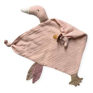 All: Muslin Goose Comforter : Blush