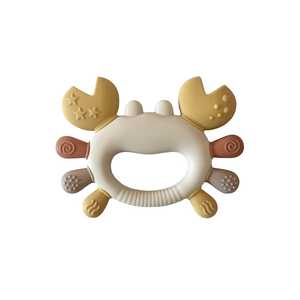 All: Silicone Baby Teether (0-12 Mths) - Earth Crab