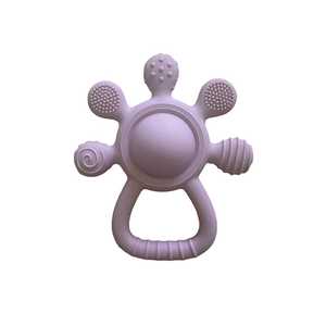 All: Silicone Baby Teether Rattle (0-12 Mths) - Blush