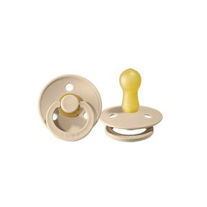 Pacifier Soothers: BIBS Pacifier 2Pk Size 2 : Vanilla