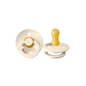 BIBS Pacifier 2Pk Size 1 : Ivory