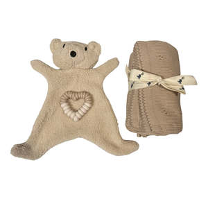 Gift Boxes 100 150: Gift Box : Hazelnut Blanket & Bear Comforter
