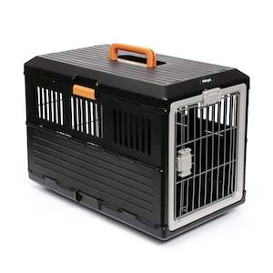 Premium Dog Cat Treats: Airline Dog Crate - IATA Approved & USA Compliant, Collapsible Travel Pet Carrier