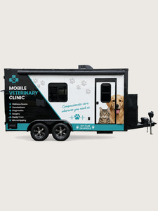 Premium Dog Cat Treats: Mobile Vet Trailers