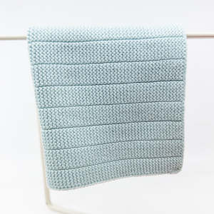 Heavy Duty Dish Cloths: Heavy Duty Dish Cloth - Duck Egg