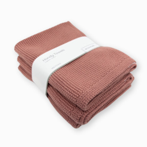 Handy Towels: Hand Towel 3pk - Blush