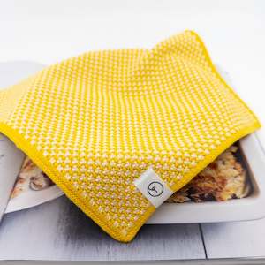 Heritage Dishcloth - Kowhai