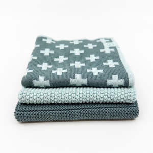 Mixed Cloth 3pk - Sea Foam+