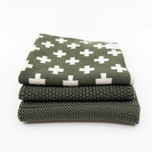 Trial Packs: Dishcloth Variety 3pk - Olive+