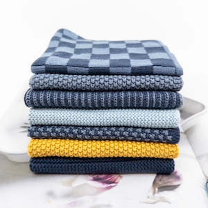 Daily Use 7pc Dishcloth pack - Marina