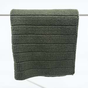 Heavy Duty Dish Cloths: Heavy Duty Dish Cloth - Olive