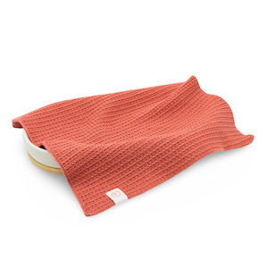 Face Cloth: Face Cloths 2pk - Coral