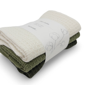 Face Cloth 3pk - Meadow