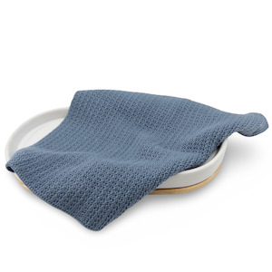 Face Cloth: Face Cloths 2pk - Denim