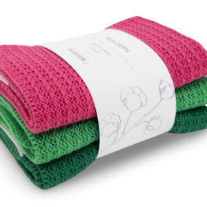 Face Cloth: Face Cloth 3pk - Geraldine