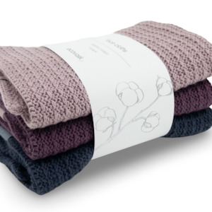Face Cloth 3pk - Violet