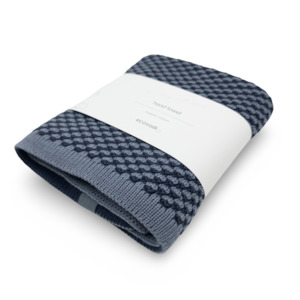 Heritage Hand Towel - Fiordland Blue