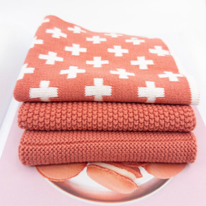 Dishcloth Variety 3pk - Coral+