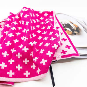 Kitchen Towel | Tea Towel - Raspberry+