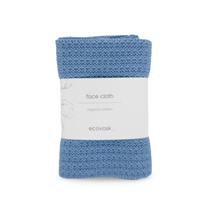 Face Cloths 2pk - Cornflower