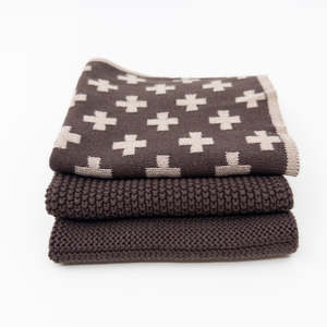 Dishcloth Variety 3pk - Chocolate Martini