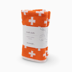 Multi Cloth 2pk - Mandarin+