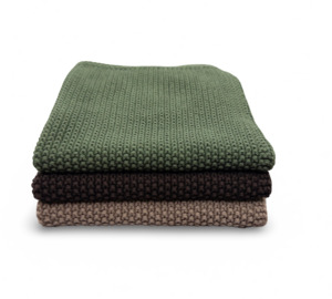 Dishcloth Lite: Dishcloth 'Lite' 3pk - Fauna